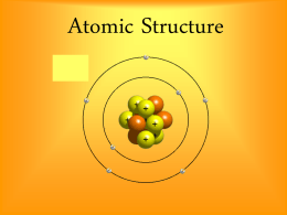 Atomic Structure