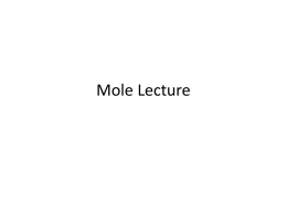 1 mole