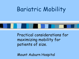 Bariatric Mobility