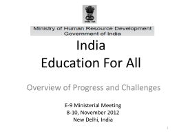 India Education For All