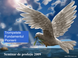 Seminar de profeţie 2009-02-18 - 1843