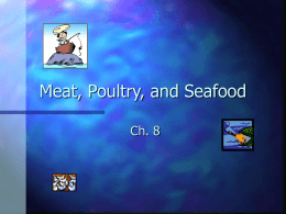 Meat, Poultry, and Seafood