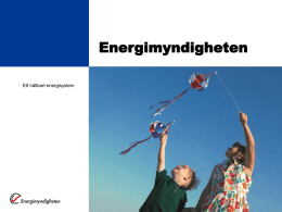 Energimyndigheten - www.miljochefer.se