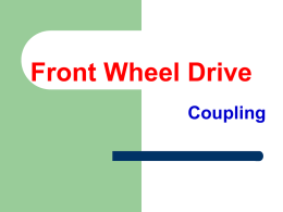 Front Wheel Drive Coupling