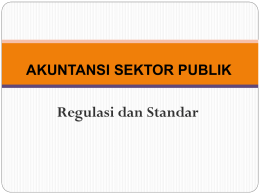 Regulasi dan Standar ASP