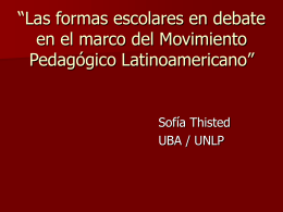Presentación Sofia Thistes UBA-UNLP