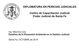 MATERIAL ING MAURICIO LISA - Poder Judicial de la Provincia