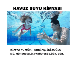 Havuz Suyu Kimyas