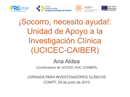 UCICEC-CAIBER - Fundación Canaria de Investigación Sanitaria