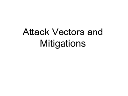 Attacks and Mitigations