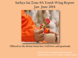 Zone 9A (Youth) - International Sri Sathya Sai Organization