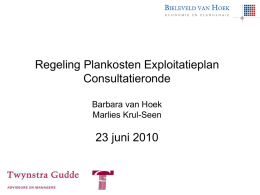 Presentatie Marlies Krul-Seen en Barbara van Hoek