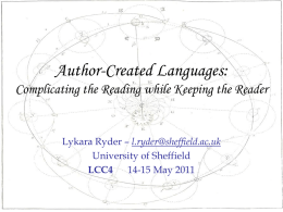ppt - Language Creation Society