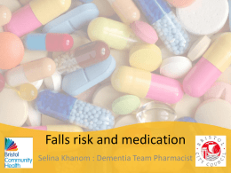 Medicines and Falls