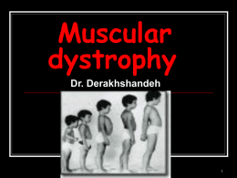 Duchenne`s muscular dystrophy