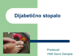 Dijabetično stopalo