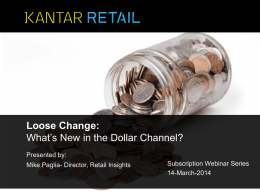 What Does “Value” - Kantar Retail iQ