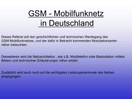 GSM - Ludwig Nachrichtentechnik