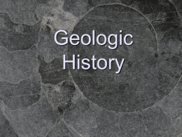 Geologic History
