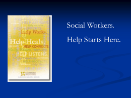 Medical Social Work Presentation