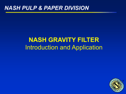 nash gravity filter agenda