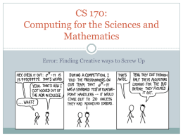 PPT - Department of Computer Science