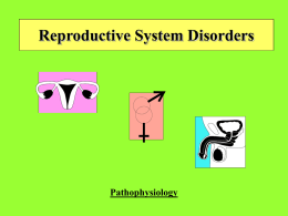Reproductive disorders