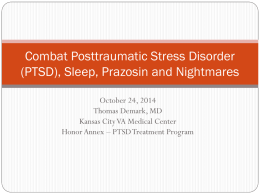 PTSD - Kansas Association of Sleep Professionals