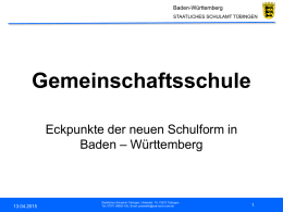 Präsentation GMS, SSA Tübingen