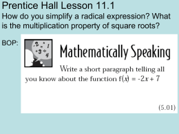 Prentice Hall Lesson ?