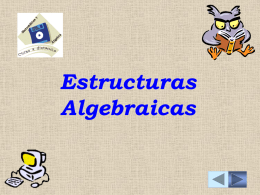 04 Estructuras Algebraicas
