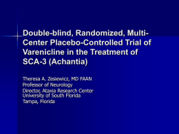 Double-blind, Randomized, Placebo-Controlled Trial of Varenicline