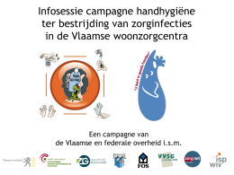 Campagne handhygiëne in de Vlaamse
