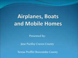 Proffitt & Purifoy - Reports In Aid Of Listing