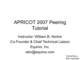 Peering-Tutorial