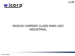 Diapositiva 1 - Wi-Corp