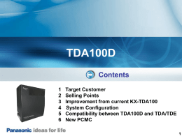 New TDA100D