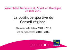 Sport - Région Bretagne
