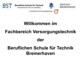 Berufliche Schule für Technik Schulzentrum Carl von Ossietzky