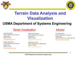 Terrain Data Analysis and Visualization Final