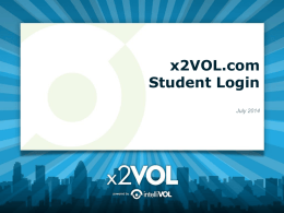 Online Registration Tutorial