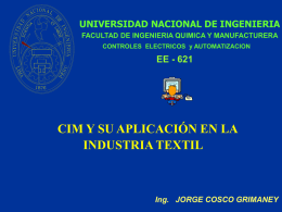CIM - Ing. Jorge Cosco Grimaney