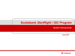 Scotiabank StartRight