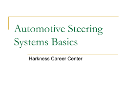 Automotive Steering Systems