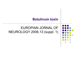 Botulinum toxin - Selam Higher Clinic