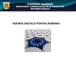 Agenda digitala pentru Romania