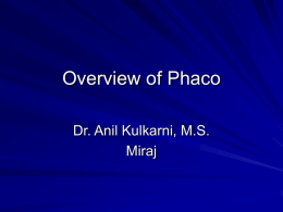 46-overview-of-Phaco - M.M.Joshi Eye Institute
