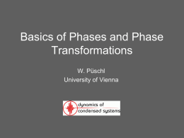 Basics of phases and phase transformations: An introductory tour