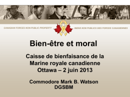 Canadian Forces Personnel and Family Support Services