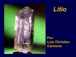 Lítio - UFPE